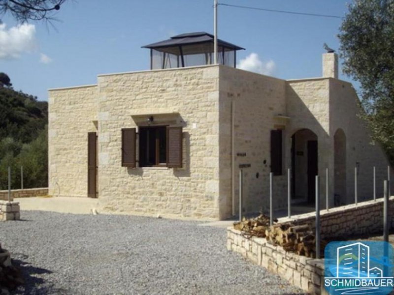 Rethymno NEUBAU-PROJEKT inklusive Nebenkosten - freistehendes Steinhaus mit Swimmingpool und Grundstück Haus kaufen